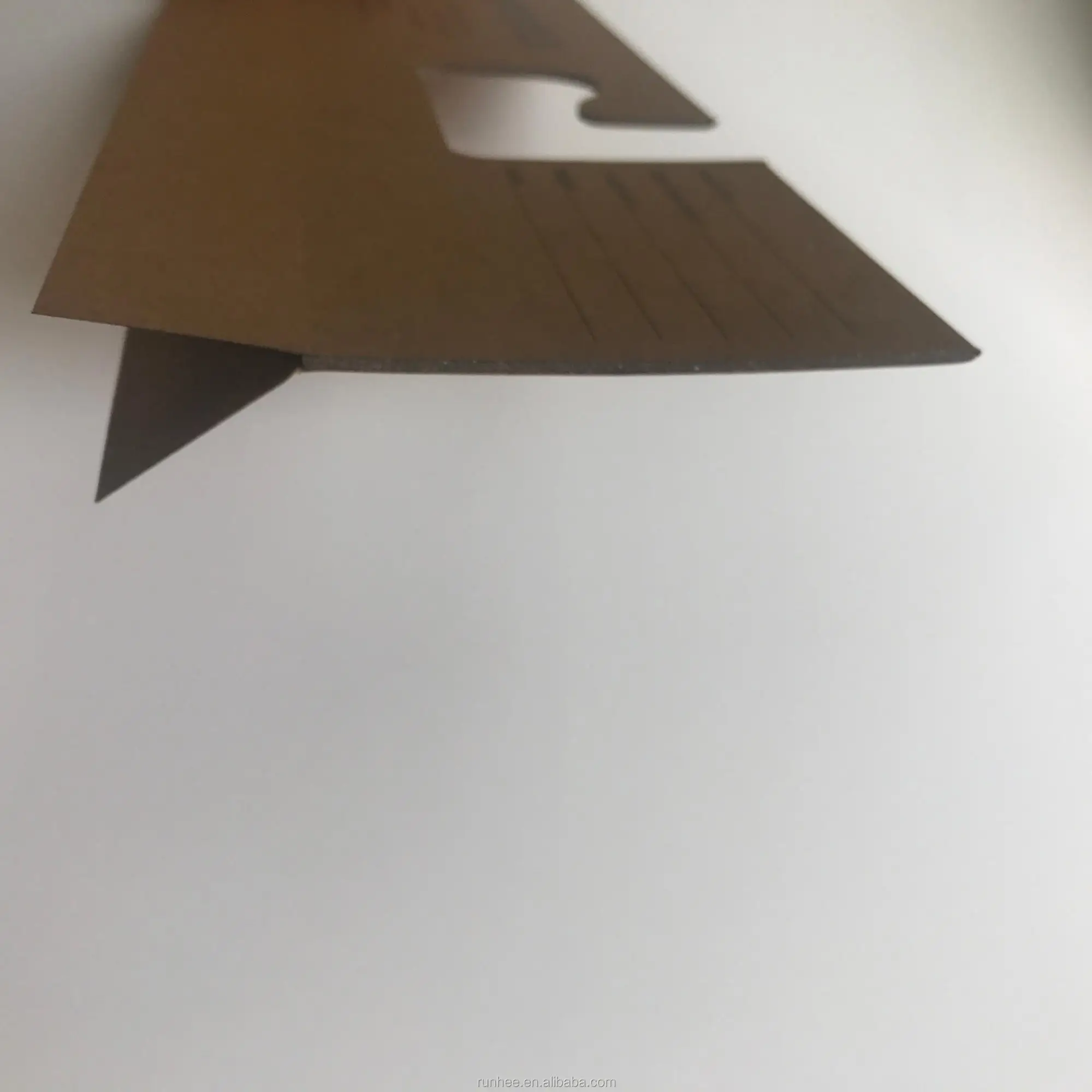 43cm Cardboard Clothes Hanger With 3.4mm Hook ，Paper Garment Display Hanger