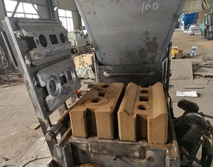 NEWEEK 2-25 model small manual clay brick making machine price in india