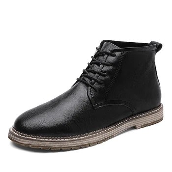 mens boots soft leather