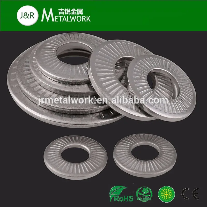 Sus304 Sus316 Stainless Steel Conical Spring Washers Din6796 Buy Conical Spring Washer Din6796