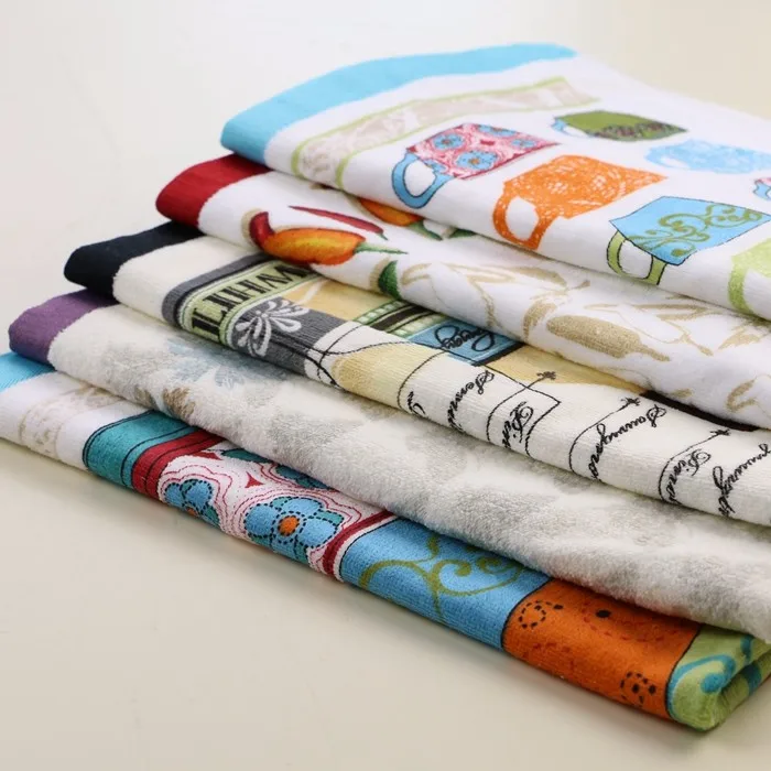Hot Kitchen Set Of Cotton Towel Cheap Cleaning Custom Terry Cloth
