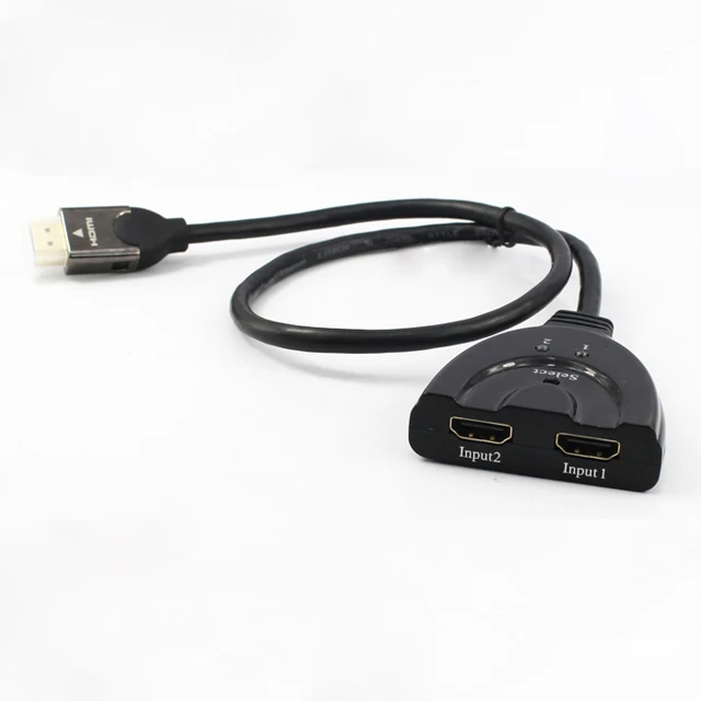 Hdmi Switch 2x1 Pigtail Hdmi 2x1 Cable Adapter Switcher Cable 2 In 1