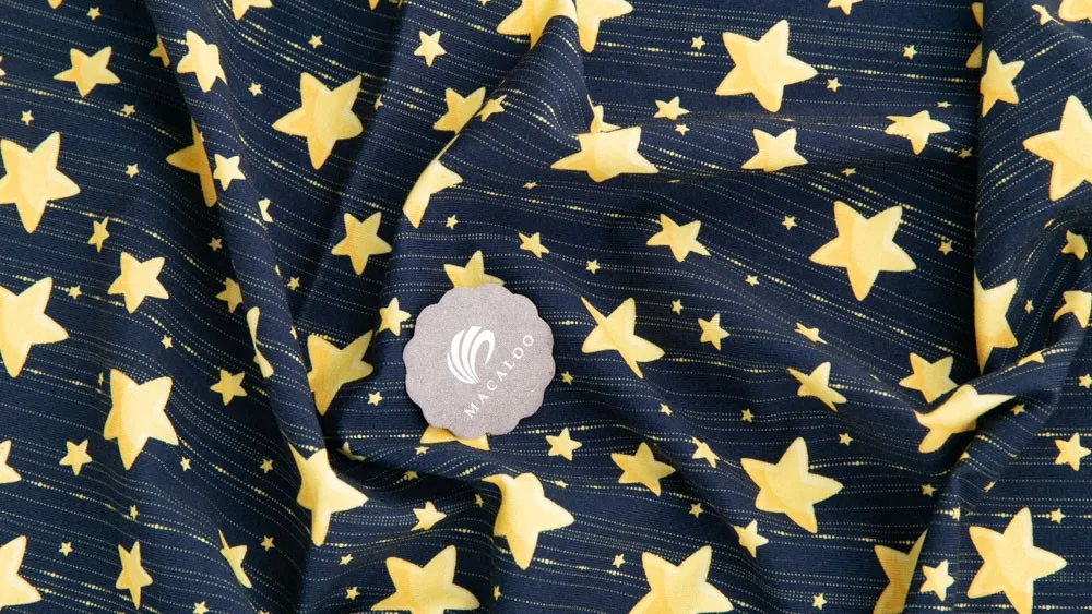 custom fabric printing stretch cotton jersey knit cloth material fabric