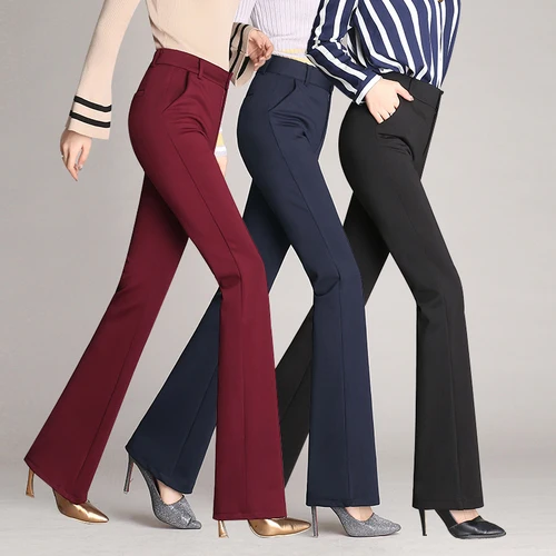 ladies slacks with pockets