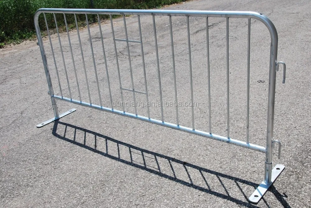 Metal Pedestrian Control Barriers W Beam Concert Crowd Control Barrier