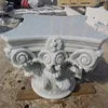 Luxury Garden Decoration Green Marble Column Statue for Sale