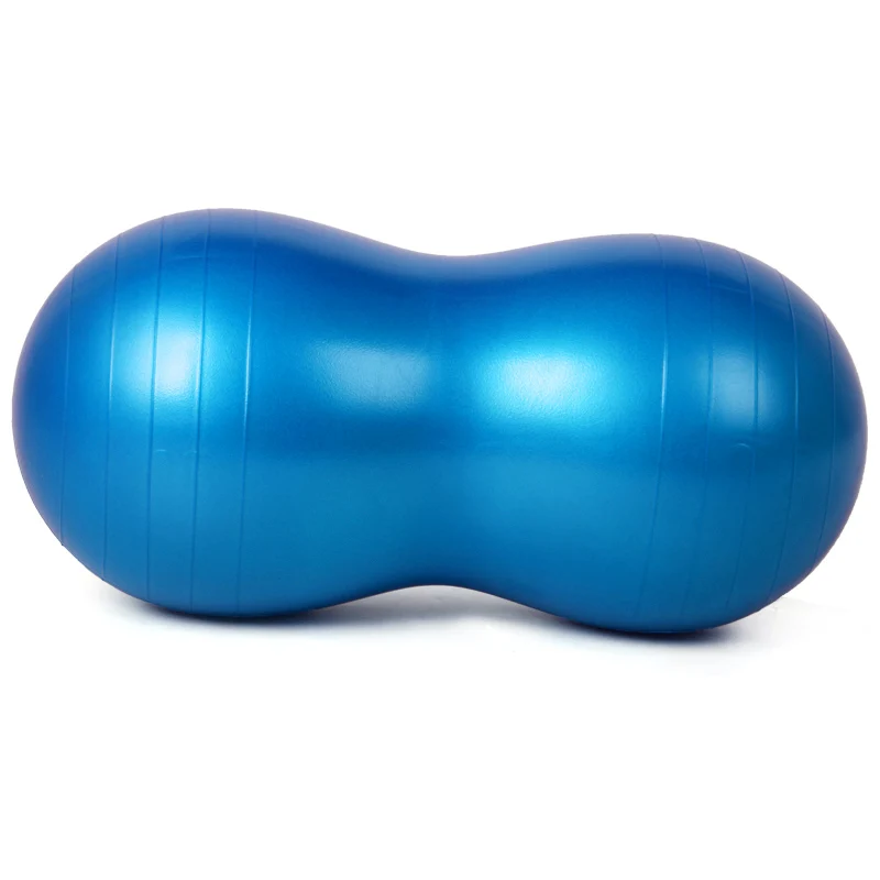 Pvc Material Purple Exercise Fitness Peanut Yoga Ball - Buy Yoga Ball ...