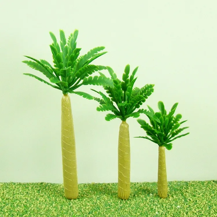 Miniature Plastic Palm Tree For Model Scenery ( Diycp016 ) Buy Palm