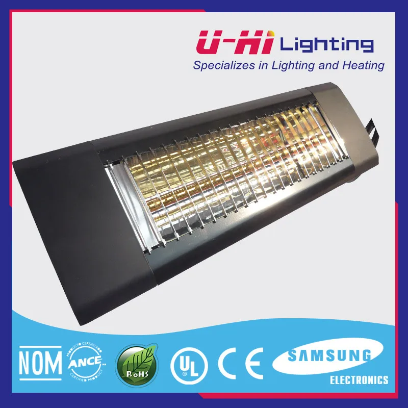 High Effiency waterproof electric carbon infrared heater for shower