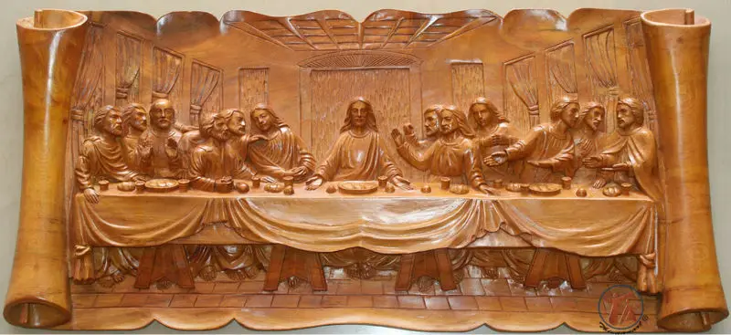 The Last Supper Wood Art Sculptures The Last Supper Wood Art Sculptures