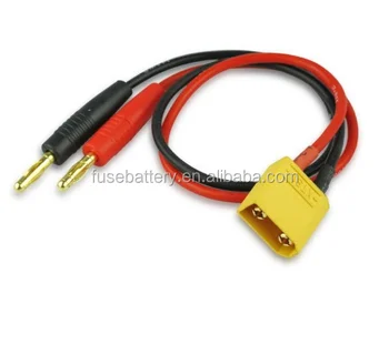 Xtmm Banana Connector Plug Adapter Lead Battery Charge Cable 14 Awg Rc Xtmm Banana Connector Plug Adapter Lead Battery Charge Cable 14 Awg Rc