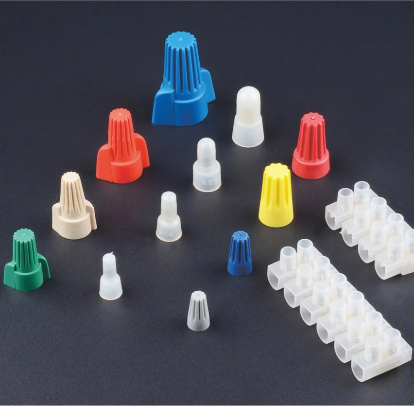 High-temperature Multi Size Nylon Crimp Caps Closed End Wire Connectors ...