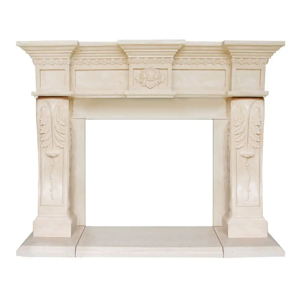 Decorative Fireplace Frame Indoor Used Victoria Arched Fireplace