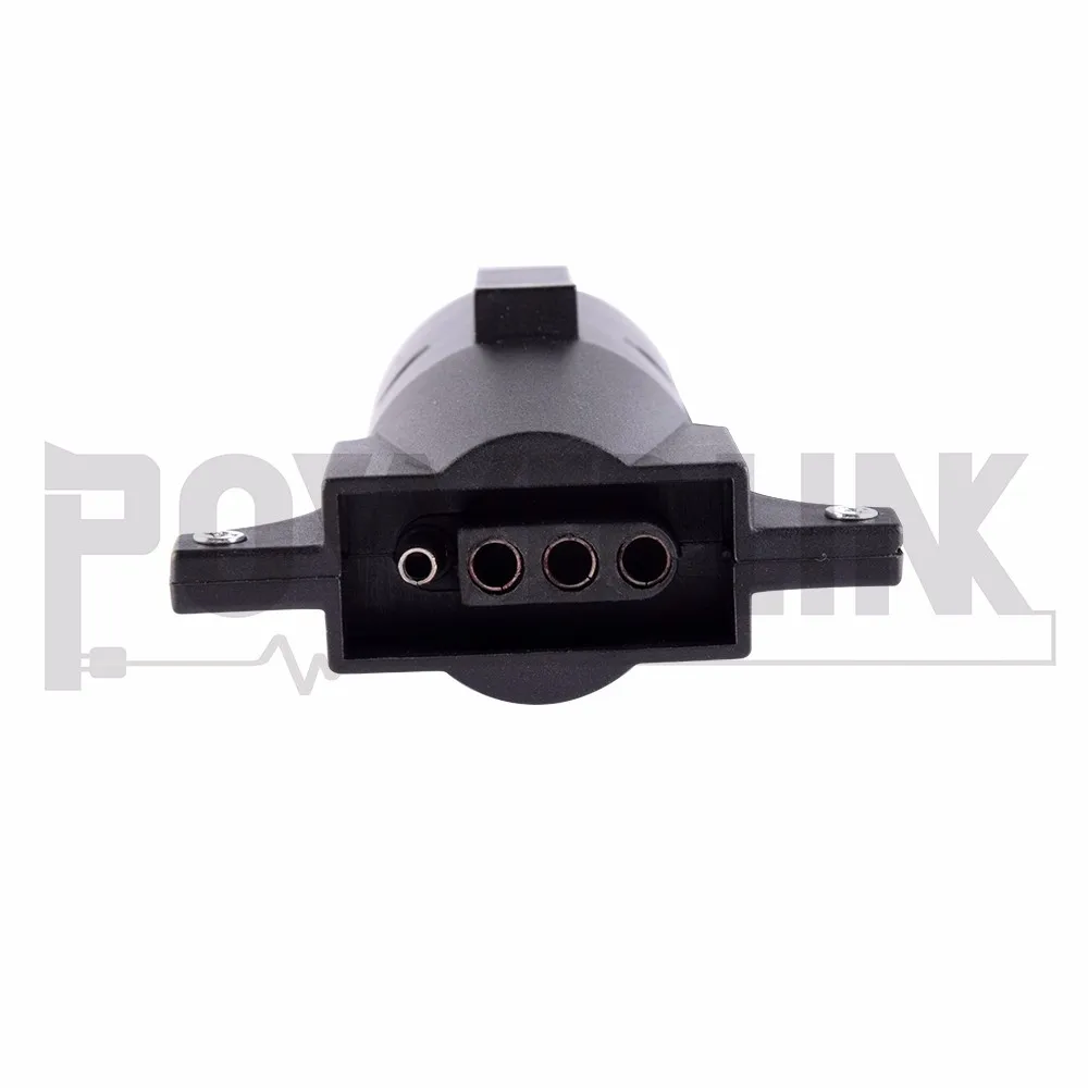 S80551 7 Way To 4 Way Pin Flat Blade Trailer Light Adapter