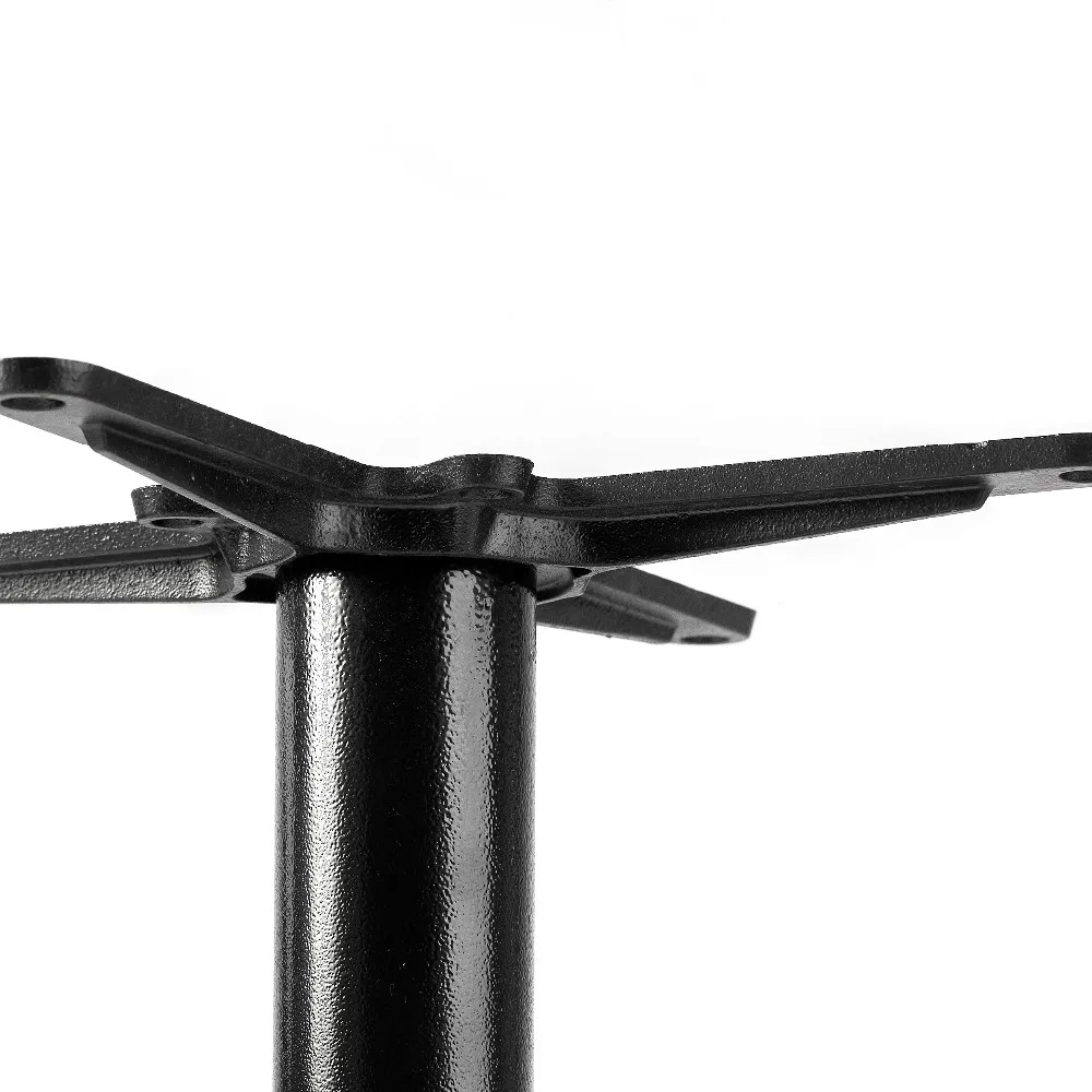 稳定的中心金属晚餐咖啡酒吧铸铁表腿基地