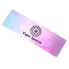 Custom Quick Drying Digital Printed Colorful Microfiber Slogan Towel