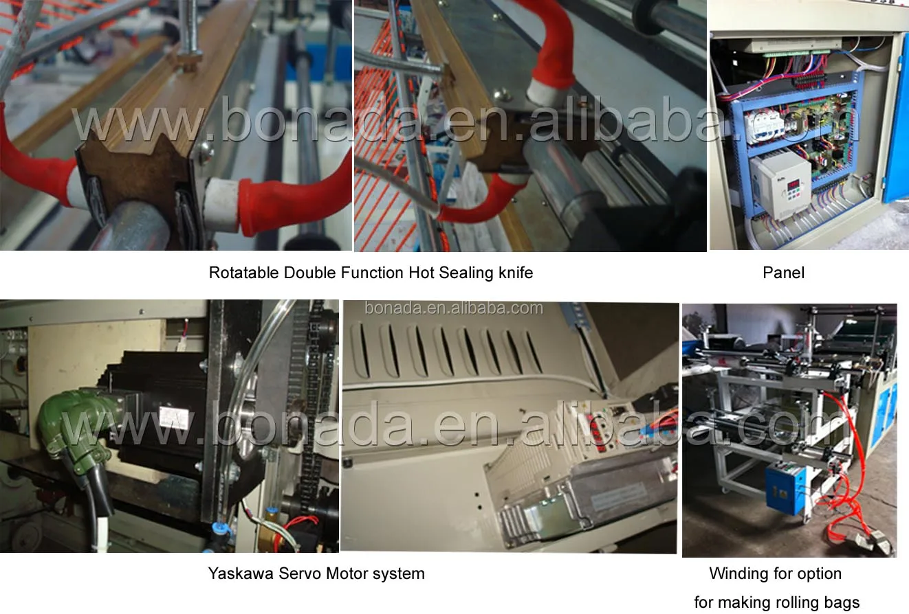 New! Plastic Shopping Bag Making Machine/hdpe Vest Tshirt Shopping Bag