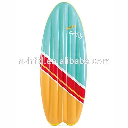 Customized PVC Inflatable Surfboard Lake/Pool /Beach Floating Air Mattress