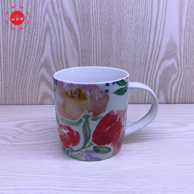 3 Pieces Promotional Opal Glass Fresh Bowl Set Blue Decal Printing Salad Bowl