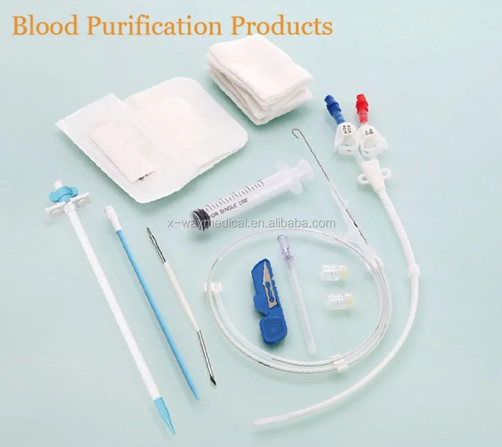 14.5f 15f Long Term Usage Haemodialysis Catheter Kit,Timeservice