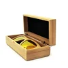 high quality Free Logo hard case wooden bamboo packaging boxes for sunglasses