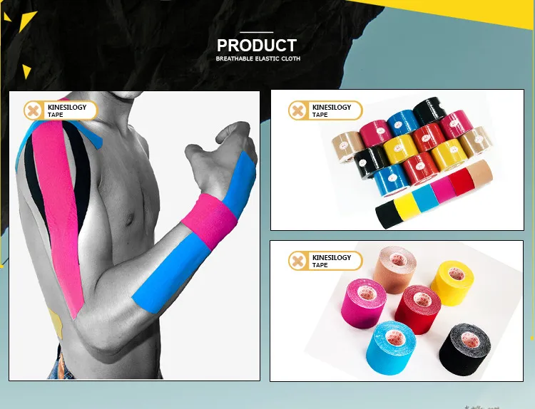 Kinesiology Muscle Therapeutic Strapping Sports Tape For Sport Injuries Buy Sports Tape