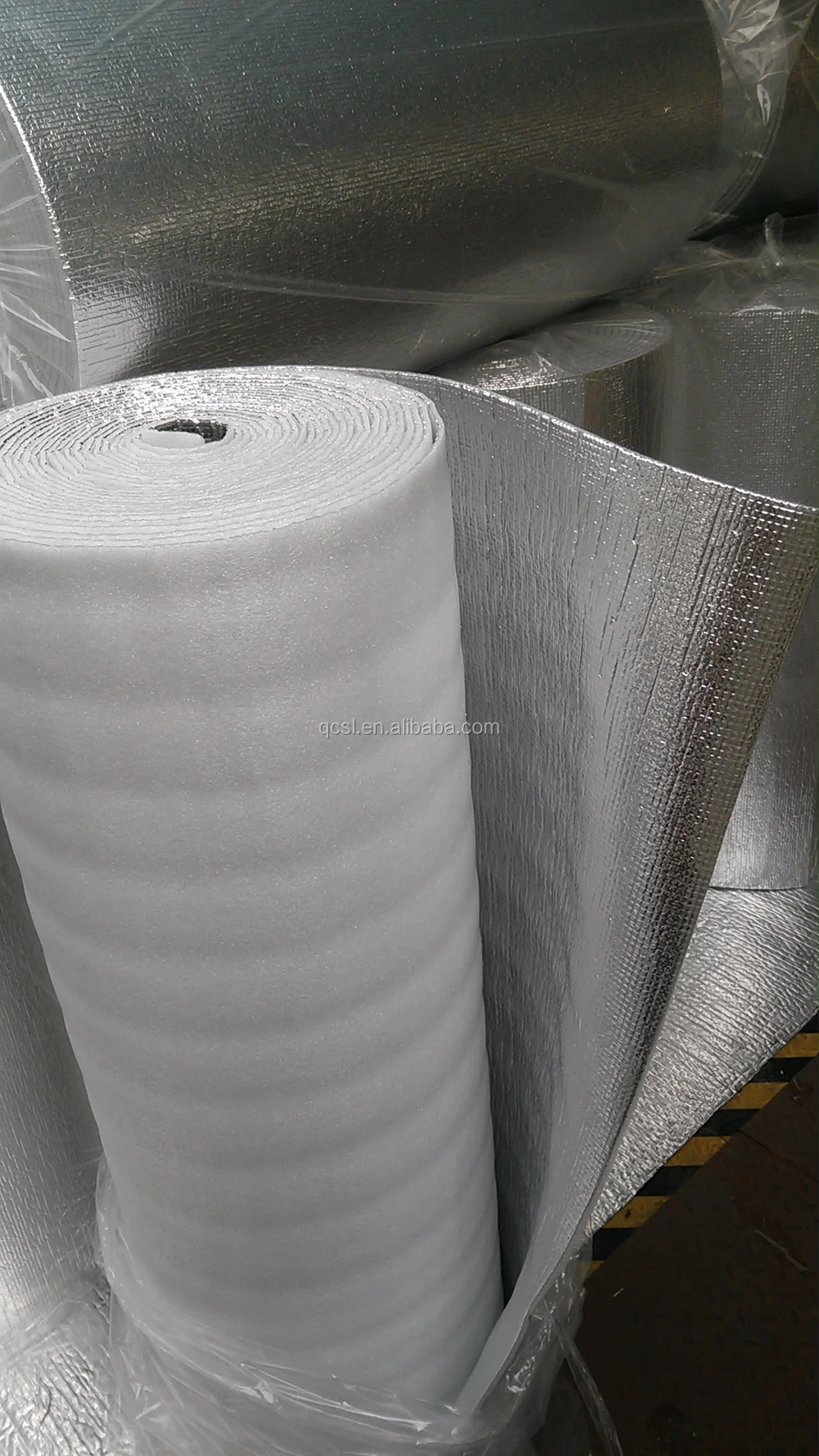Heat Resistant Sound Aluminum Foil Backed Epe Foam Insulation Alu Foil
