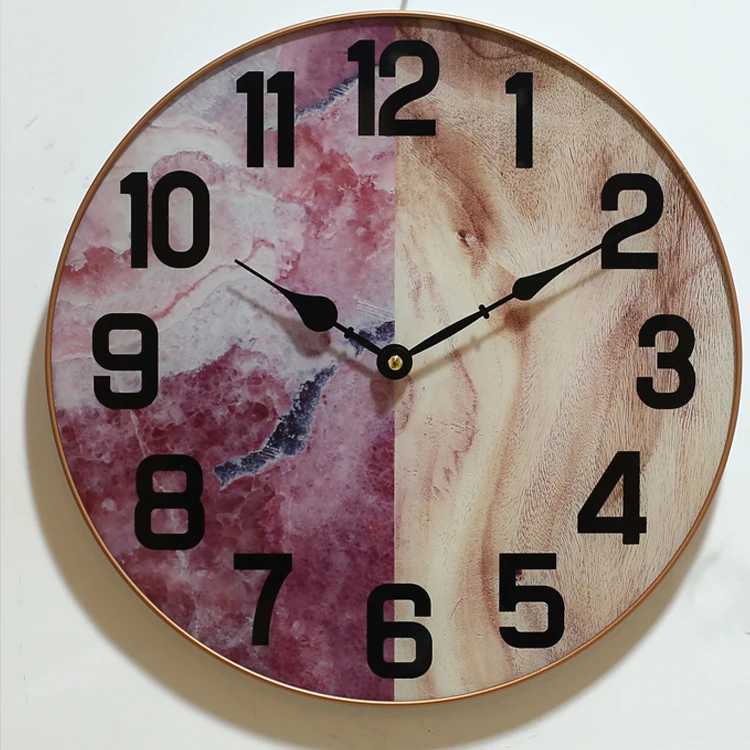 Tempered Glass Square And Colorful Wall Clock Wholesale Buy Glass