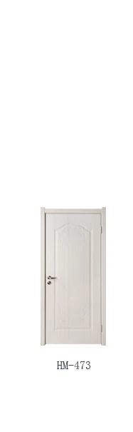 Cheap internal french two way opening PVC door