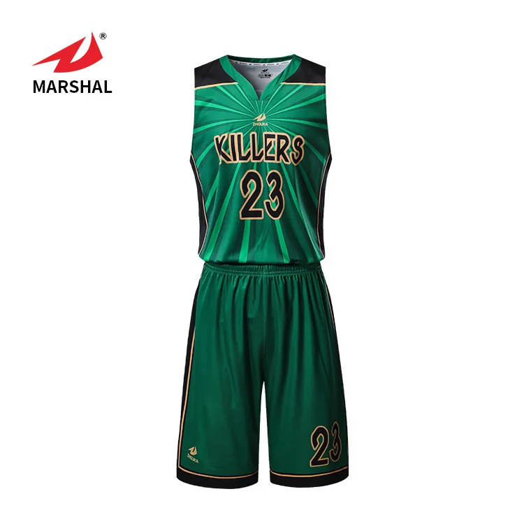 green and black basketball jersey