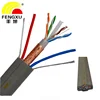 High Flexible Traveling elevators cat6 flat cable for lift cctv camera power supply