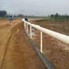 Fentech Fence Factory Supply, High Quality Horse Racing Rail, PVC Horse Race Track Railing