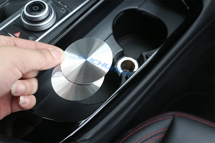 For Jaguar Xe Xf Xjl Xfl Fpace F Pace Cup Holder Mat Coasters Cup Pad