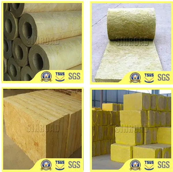 Density 120kg/m3 Mineral Wool Pipe And Tank Insulation - Buy Mineral ...