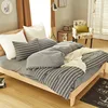 Chinese supplier washed cotton yarn dyed home bedding set 100%cotton