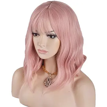 pale pink wig