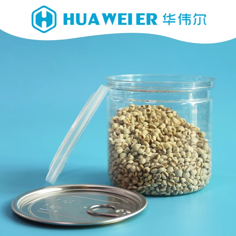 307 360ml Pet Plastic Jars Container Packaging For Organic Brazil Nuts