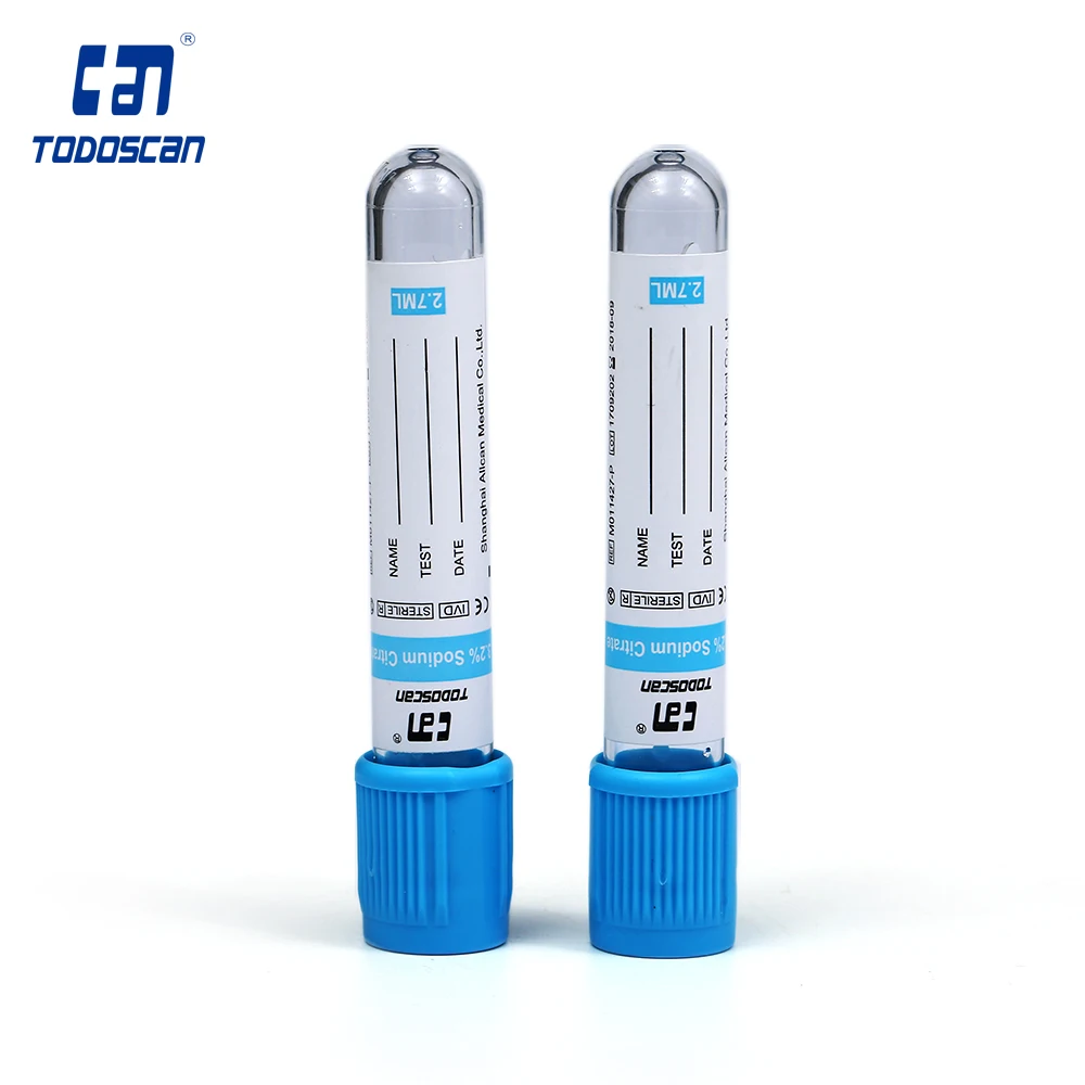 Medical Disposable Vacuum Blood Extraction 2.7ml Pt Test Tube Buy