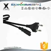 VDE eu 2 prong plug to iec c7 figure 8 female socket ac power cord cable
