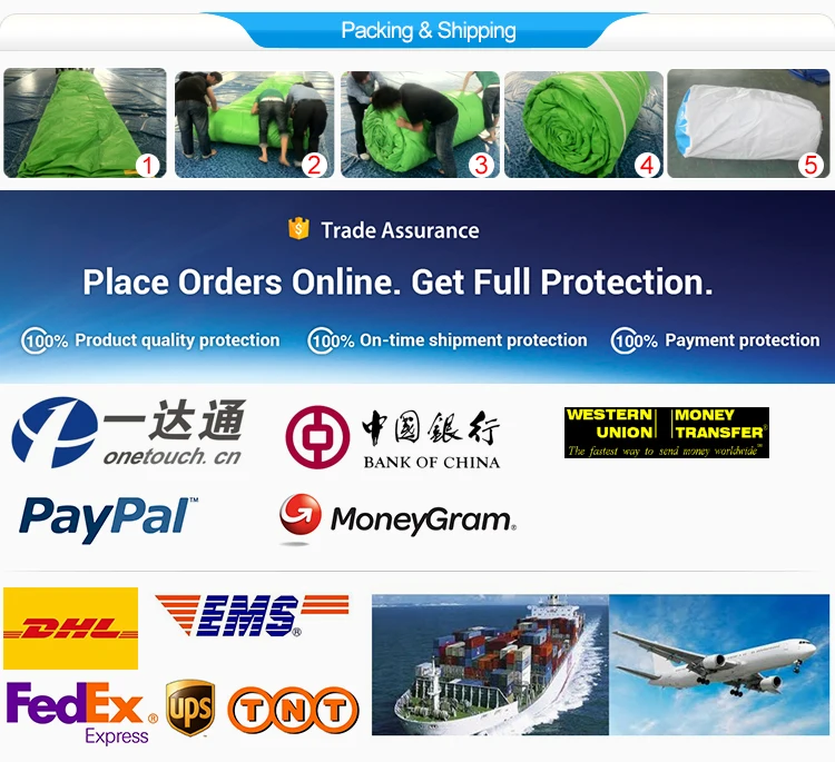 packing,shipping and payment