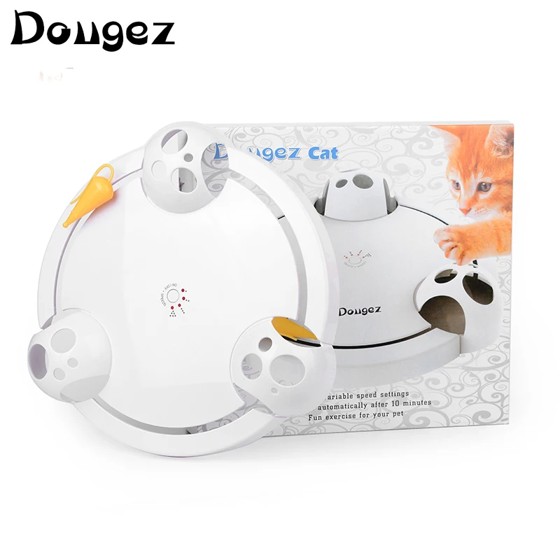 Factory Electronic Cat Toy Creative Battery Operated Interactive Kitten