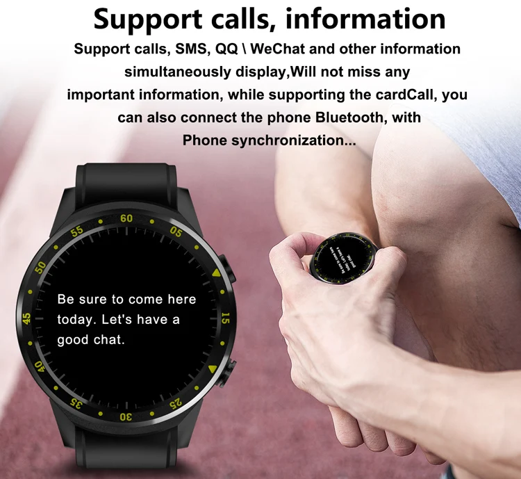diesel on smartwatch with heart rate monitor