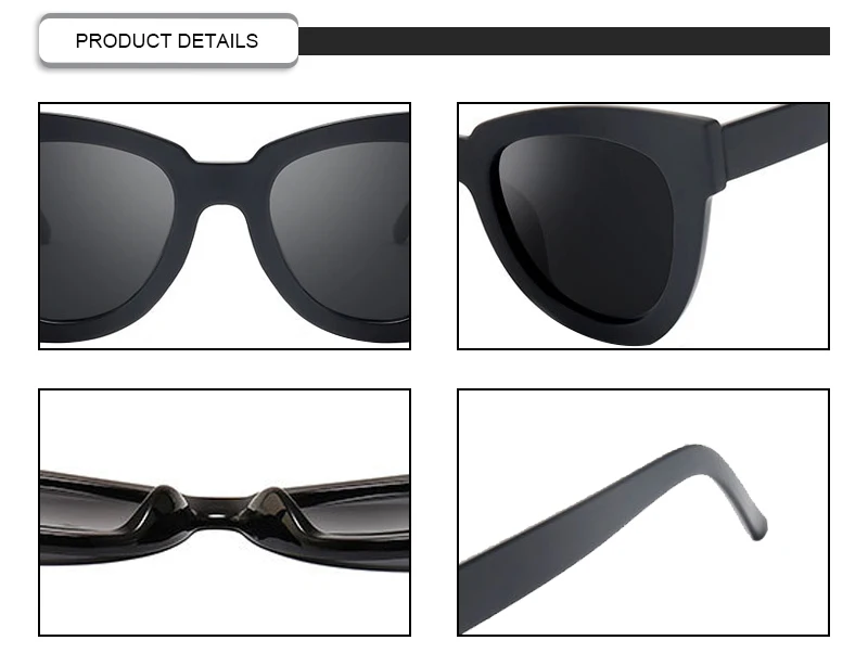 Hot 2019 Cool Dazzle Cat Eye Frame UV400 Women Shades Retro Sunglasses