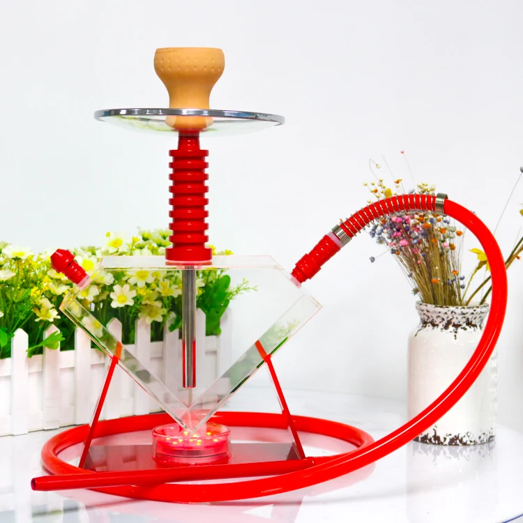 Wholesale Hookah Shisha With Led Nargile Chicha Sheesha Flavour Shaped