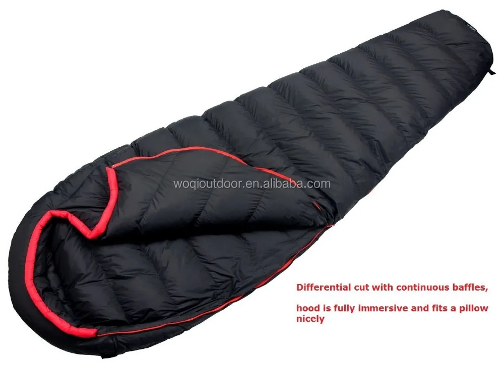 Woqiultralight Down Sleeping Bag Hiking Sleeping Bad With Compression
