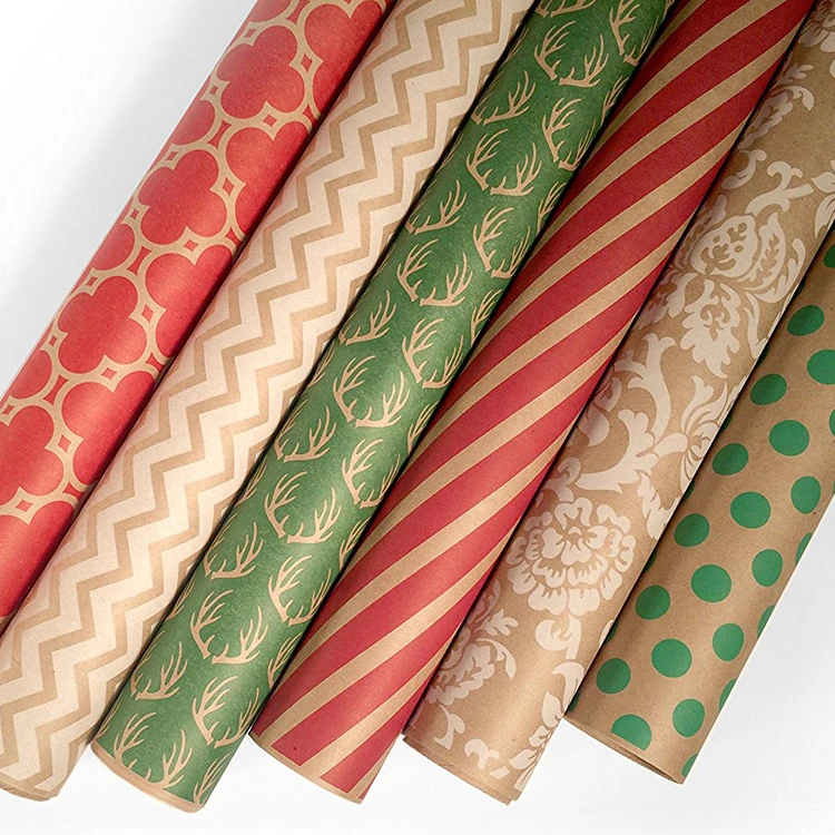 gift wrapping paper rolls wholesale