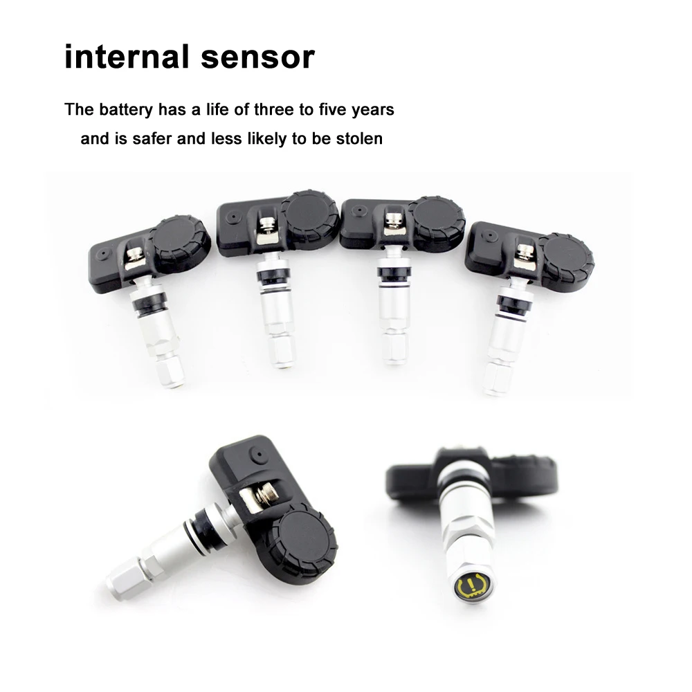 Tire Pressure Monitoring System 433mhz Auto Tire Pressure Sensors Tpms