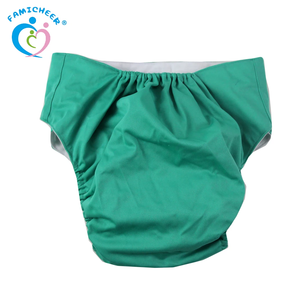 Adult Incontinence Cloth Diaper Charcoal Bamboo Adult Cloth Nappies