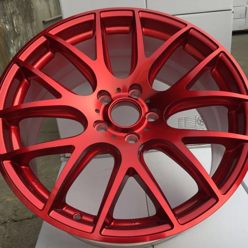 15 17 18 20英寸红色合金车轮用于汽车/汽车轮辋/车轮轮辋 5x114.