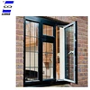 simple aluminum windows casement with clear glass